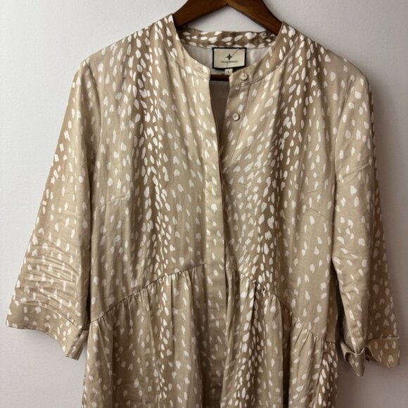 Tuckernuck Antelope Royal Shirt Dress size L - Picture 3 of 10